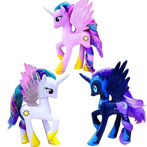 Free Shipping 14cm Hasbro My Little Pony Toys Friendship Is Magic Pop