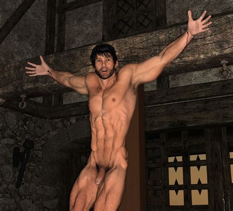 Naked Male Crucifixion Bdsm