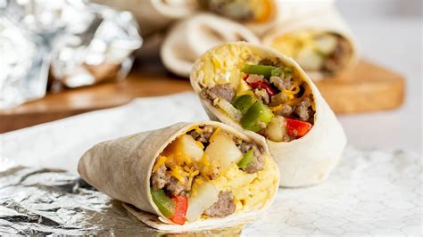 Weekday Friendly Breakfast Burrito Recipe