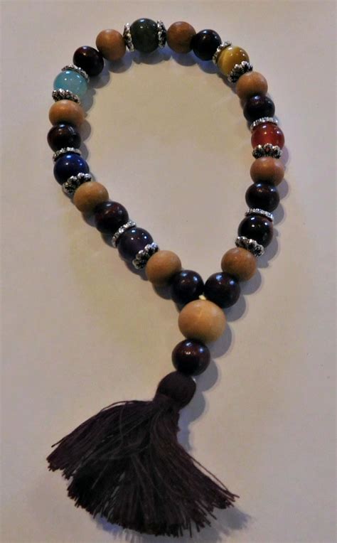 chakra bead gemstone wrist mala meditation bracelet lamch