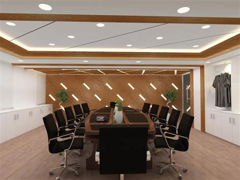 Conference Room Interior Garments Sample Discussion Room Design Ideas