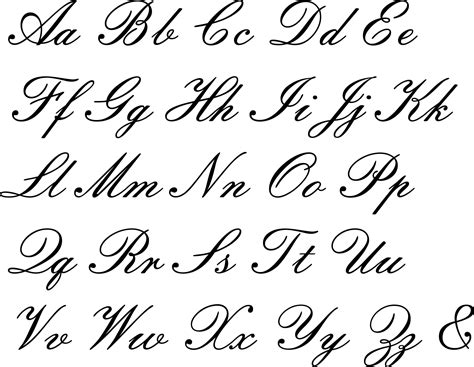 Lettering Alphabet Tattoo Fonts Alphabet Calligraphy Cursive Fonts