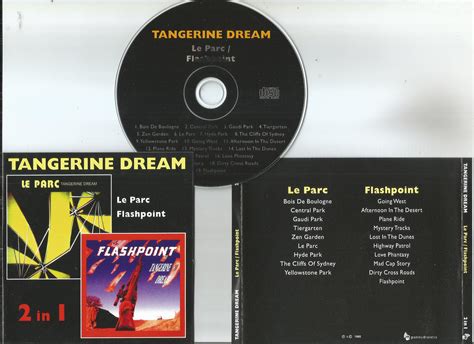 Tangerine Dream Le Parc Vinyl Records Lp Cd On Cdandlp