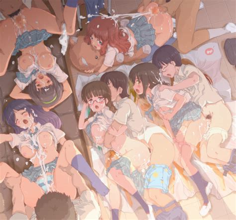 Student Orgy Cum In Cum Out Luscious Hentai Manga And Porn