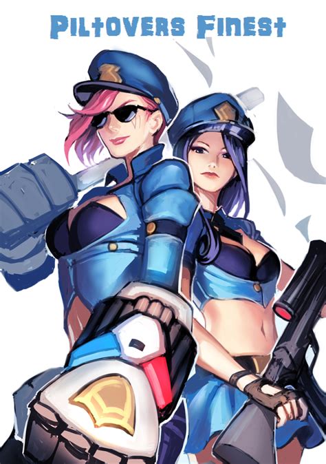 Officer Caitlyn Vi By Roekiekoekienamnam On Deviantart