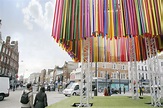 Colorful Pop-Up Pavilion Forms the Centerpiece for Camden Create ...