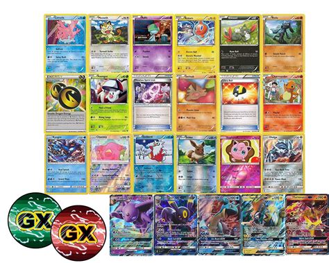See more ideas about pokemon cards, pokemon, cards. 100 Pokemon Cards - Including Rares Foils Plus a GX Ultra ...