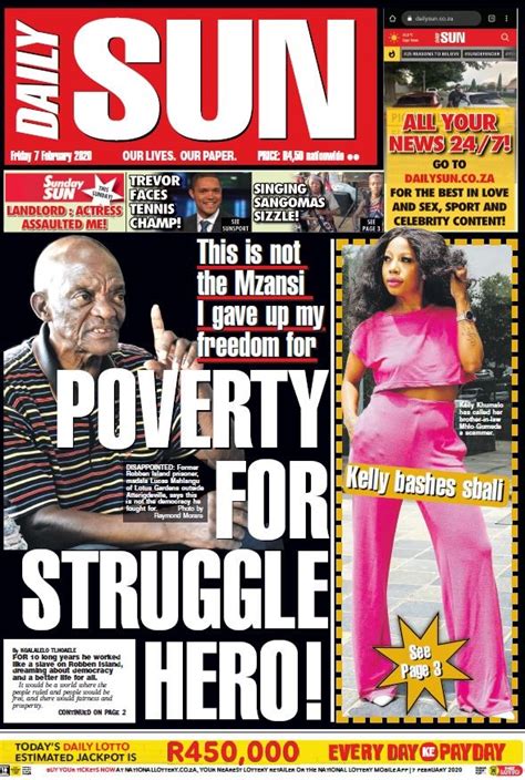Thursday's national newspaper front pages. TODAY'S FRONT PAGE!