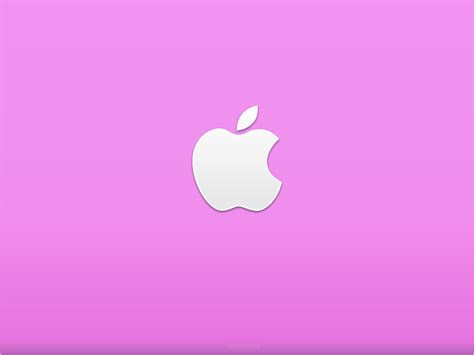 Black And White Wallpapers Pink Apple Logo Wallpaper