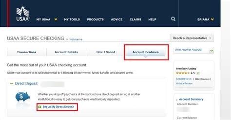 If my memory is correct, it must be activated from the phone listed on your usaa account. How Does Direct Deposit Work? - USAA Community - 104350