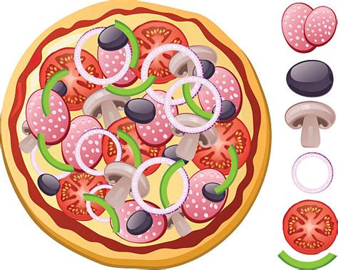 Image Pizza Clipart Toppings
