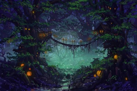 Elf Forest By Kageproductions On Deviantart