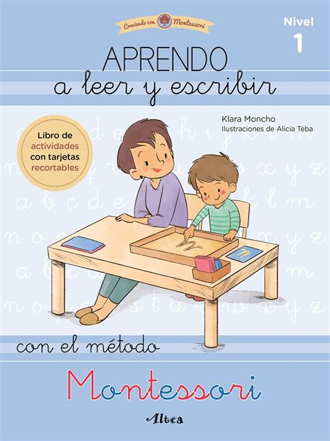 Aprendo A Leer Y Escribir Con El Método Montessori Nivel 1 Klara