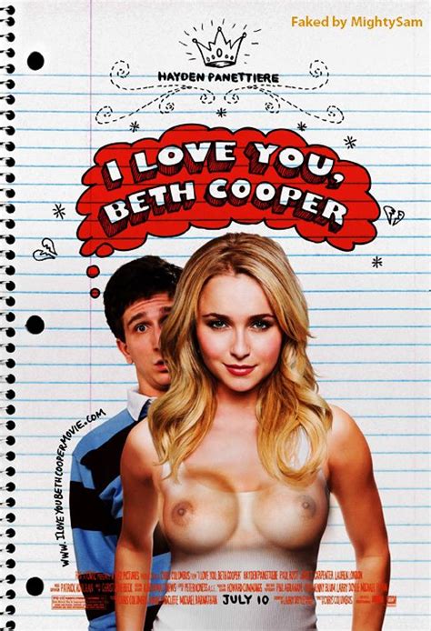 Post Beth Cooper Denis Cooverman Fakes Hayden Panettiere I Love You Beth Cooper