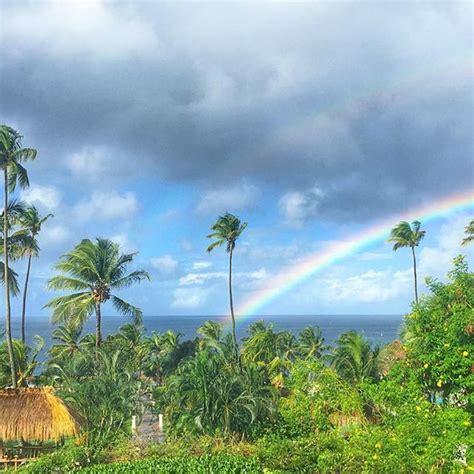We Bet A Beach Is At The End Of That Rainbow St Lucia Vacation St