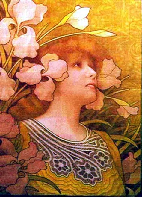Sarah Bernhardt By Paul Emile Berthon 18721909 Art Nouveau Mucha