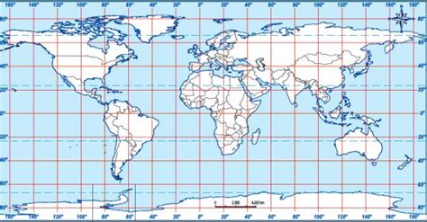 Top 50 Imagen Mapa Planisferio Con Las Lineas Imaginarias Viaterramx