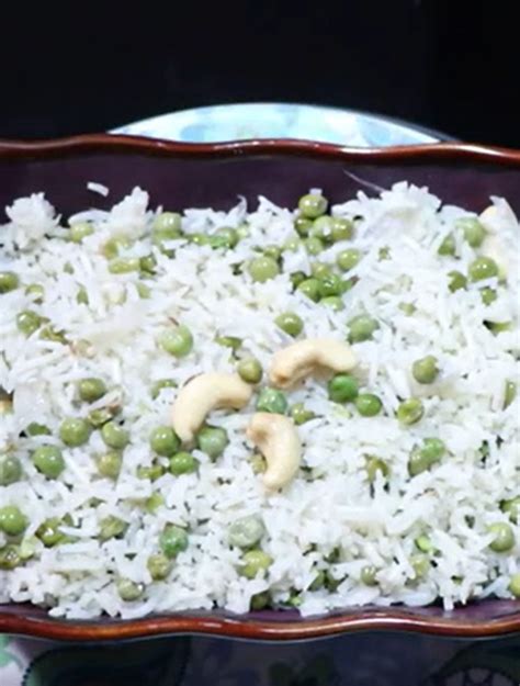 Matar Pulao Recipehow To Make Peas Pulaogreen Peas Pulao Recipe Ygb