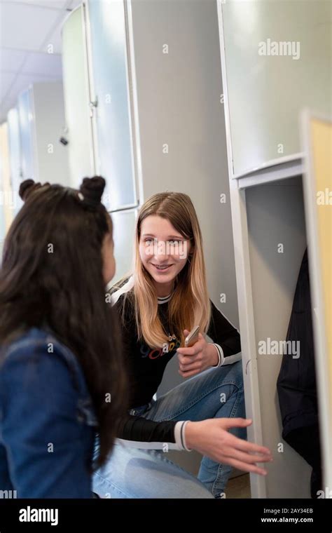 Two Girls Talking Class Hi Res Stock Photography And Images Alamy