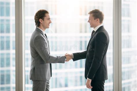 Business People Making Deal Stock Photo Image Of Agreement Customer