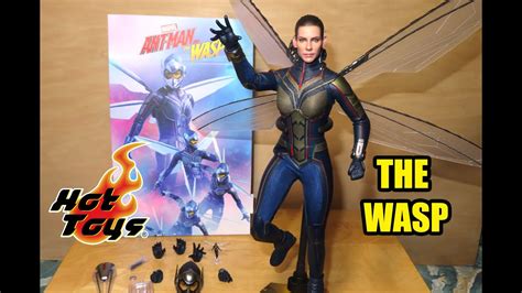 1 6 Hot Toys Wasp Hope Van Dyne Antman And The Wasp Figure Unboxing And Review Youtube