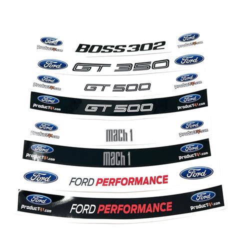 Ford Performance Shield Decal