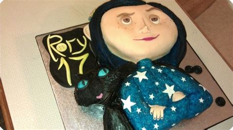 Cool Coraline Birthday Cake Between The Pages Blog