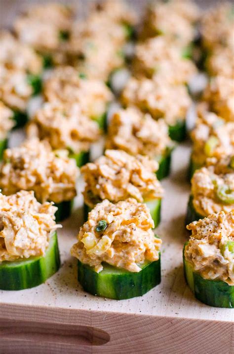 Here, we've put together the best appetizer recipes that both we and our guests consistently enjoy. Cucumber Appetizer Bites - iFOODreal.com