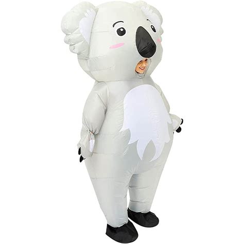 Arokibui Inflatable Koala Costume Funny Blow Up Costume For Adults