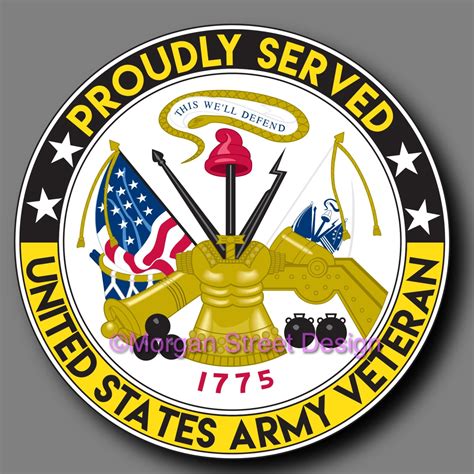 Us Army Veteran Die Cut Vinyl Decal Sticker