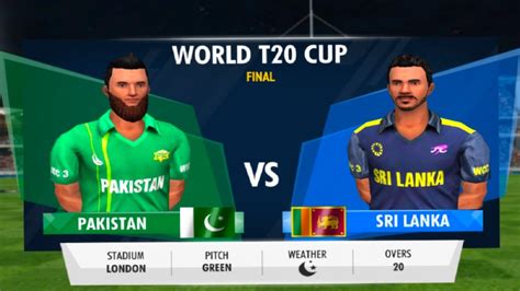 Pakistan Vs Sri Lanka World T20 Cup Final 2020 Wcc3 Youtube