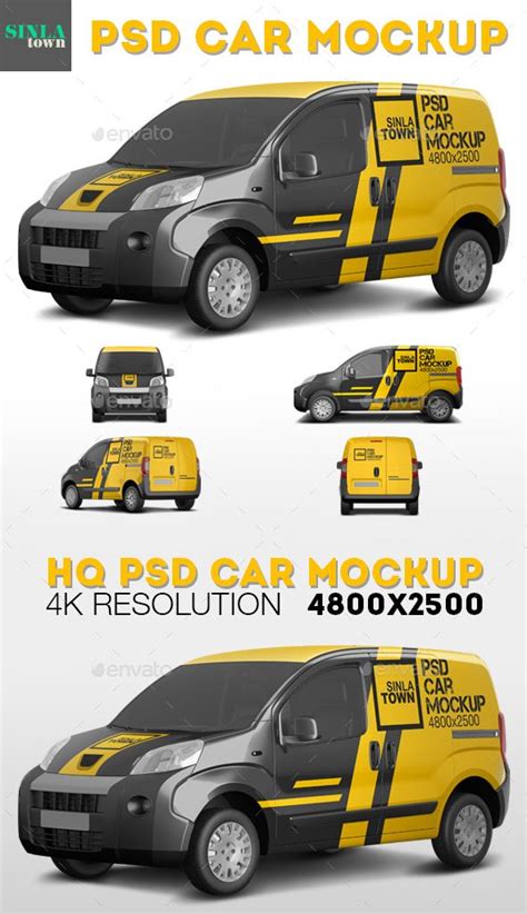 45 Free Psd Realistic High Quality Car And Vehicle Mockups For
