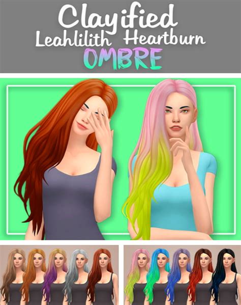 Sims 4 Ombre Hair Recolor Ezseoseode