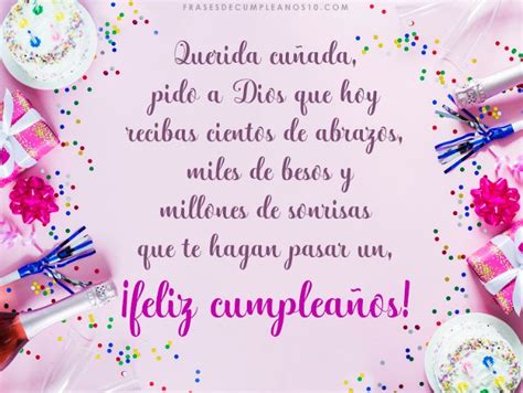 Los Mejores Deseos De Cumpleaños Para Cuñada Buenos Dias