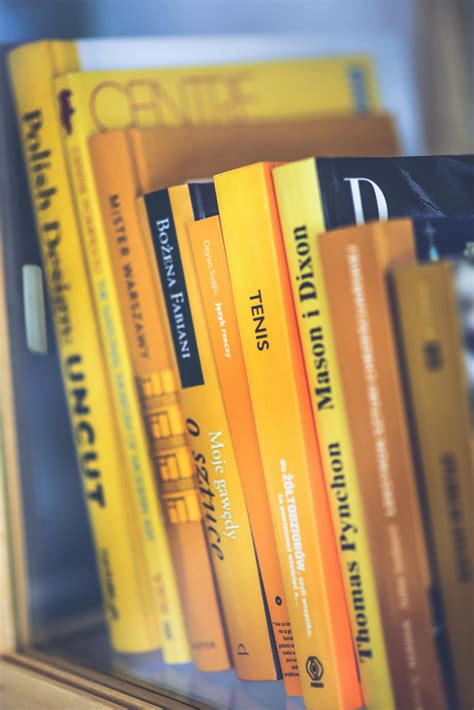 Only Yellow Books · Free Stock Photo