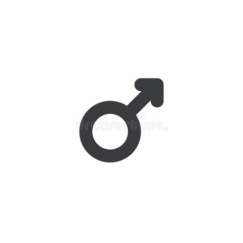 Male Sex Gender Symbol Vector Sign Stock Vector Illustration Of Signal Vector 5079344