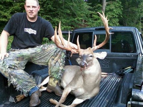 Enormous Buck Shot By Crossbow In North Carolina