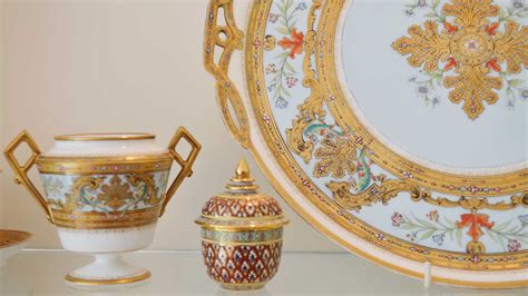 A Selection Of Exquisite Chinese China Was A Centre Piece And Source Of