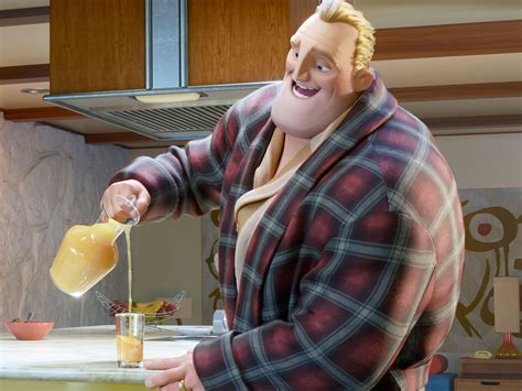 The Incredibles 2004 Mr Incredibles Real Surname Is Parr Par Is