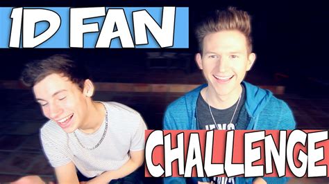 One Direction Fan Challenge Ricky Dillon Youtube