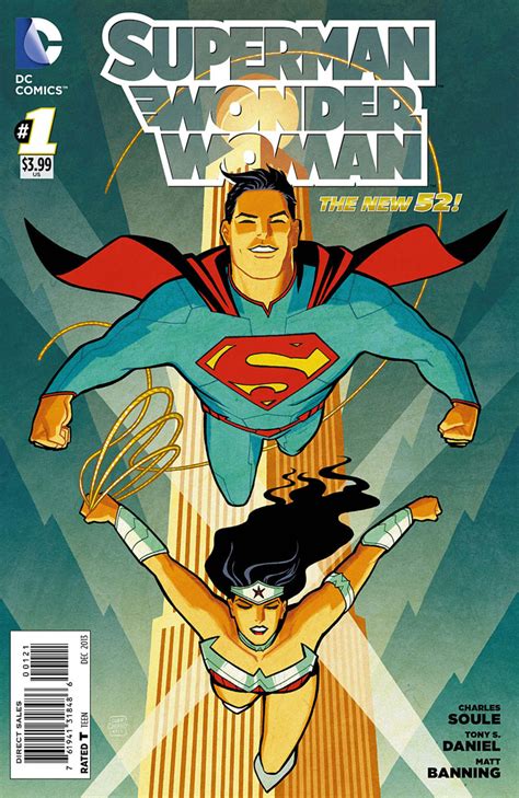 Supermanwonder Woman 1 Power Couple Issue