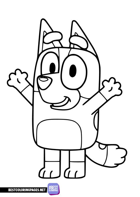 Bluey Coloring Pages