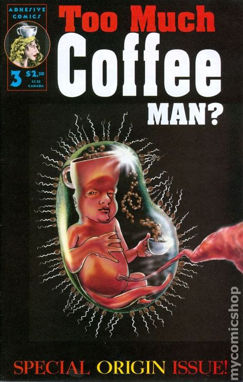 Too Much Coffee Man 1993 1st Printing Comic Books