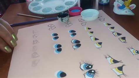 Como Pintar Ojos Para Fofuchas En 4 Pasos Youtube