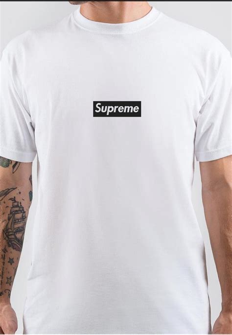 Supreme White T Shirt Swag Shirts