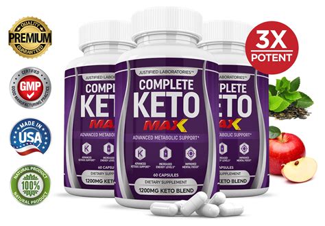 Complete Keto Pills Bhb 1200mg Keto Diet Pills Real Bhb Salts Advanced