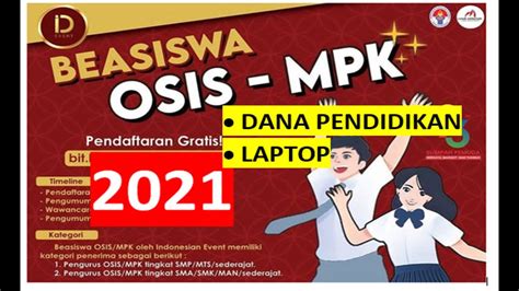 Jadwal Syarat Dan Tutorial Daftar Beasiswa Indonesian Event 2021
