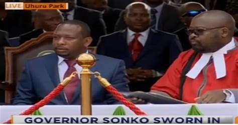 Mike Sonko Sworn As Governor Of Nairobi City County Kerosi Blog