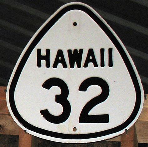 Hawaii State Highway 32 Aaroads Shield Gallery