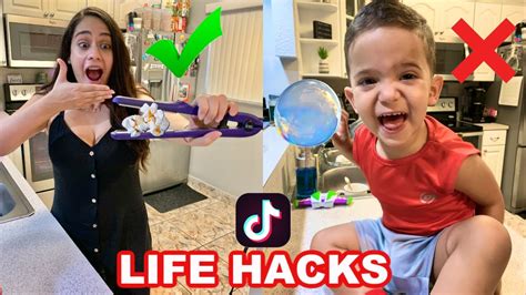 we tested viral tiktok life hacks part 1 youtube